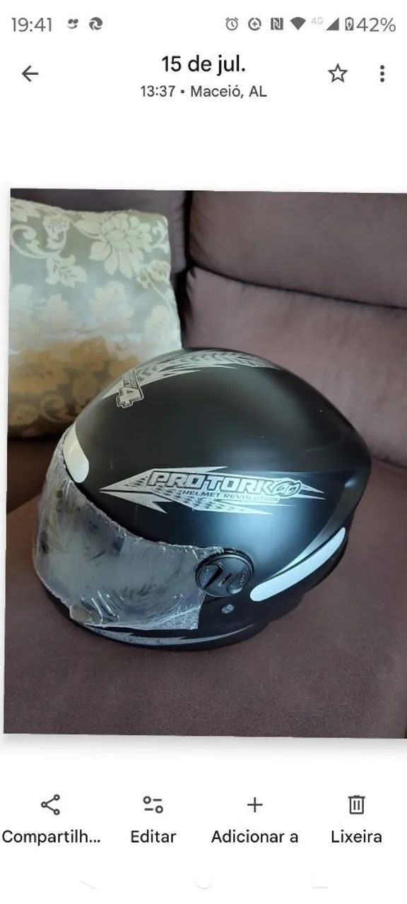 Capacete Pro Tork - Foto 3