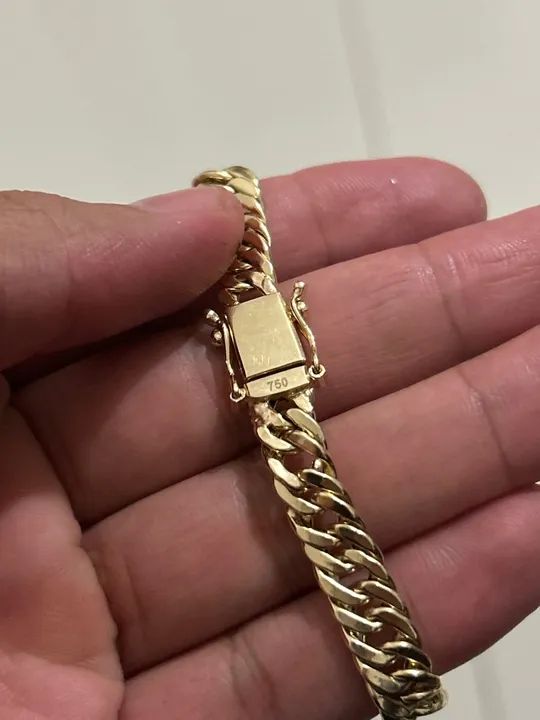 Pulseira nova ouro 18k - Foto 3
