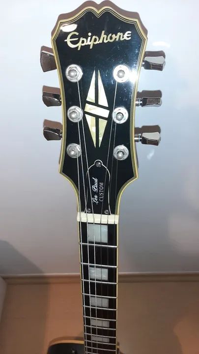 Guitarra Elétrica Epiphone Les Paul Custom Limited Edition - Foto 2