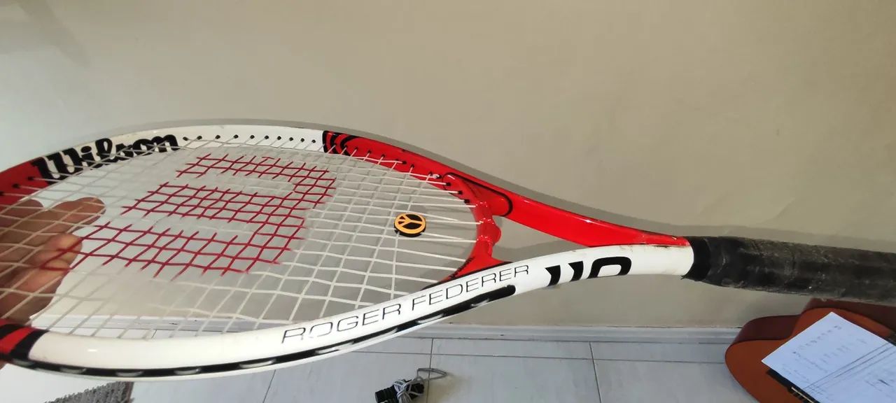 RAQUETE DE TENIS E SQUASH/com capa - Foto 5