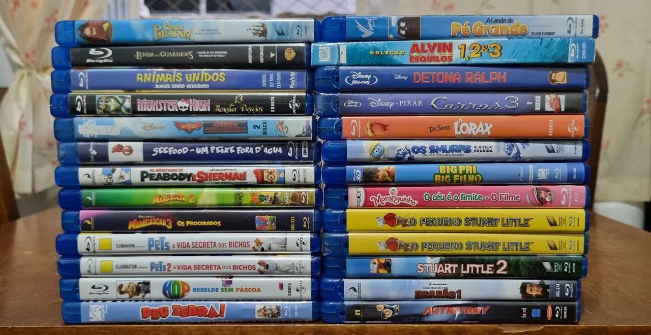 Blu-Ray - Diversos Filmes Infantis