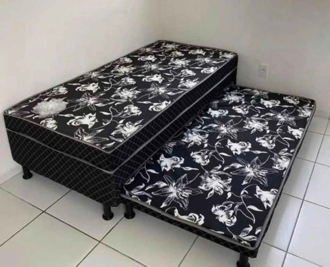 Cama box solteirão com auxiliar de fábrica  - Foto 3