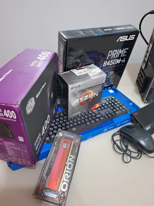 PC Gamer Completo - Ryzen 3 - ASUS - 400W - Foto 3