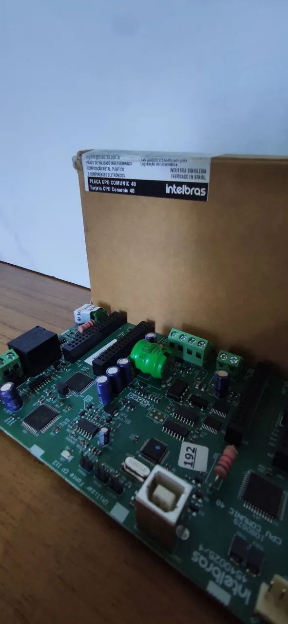 Placa CPU Comunic 48 Intelbras