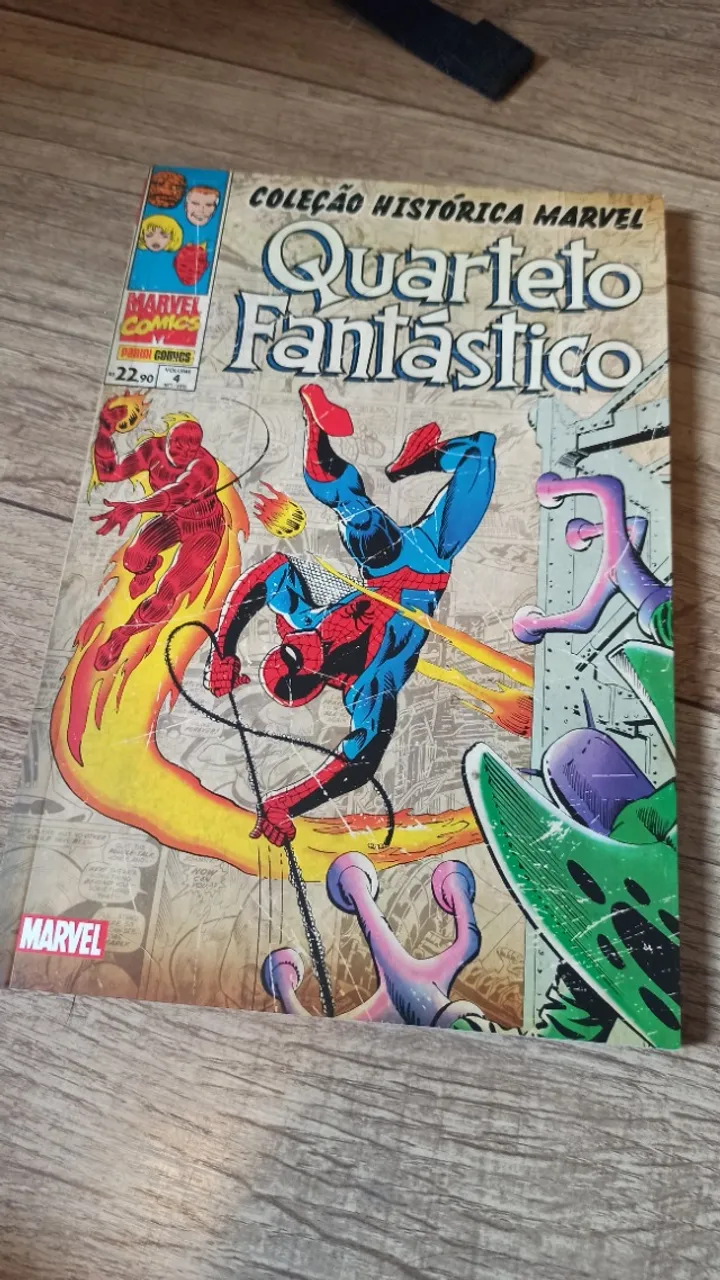 HQ Quarteto Fantástico Vol 4 - Coleção Histórica Marvel