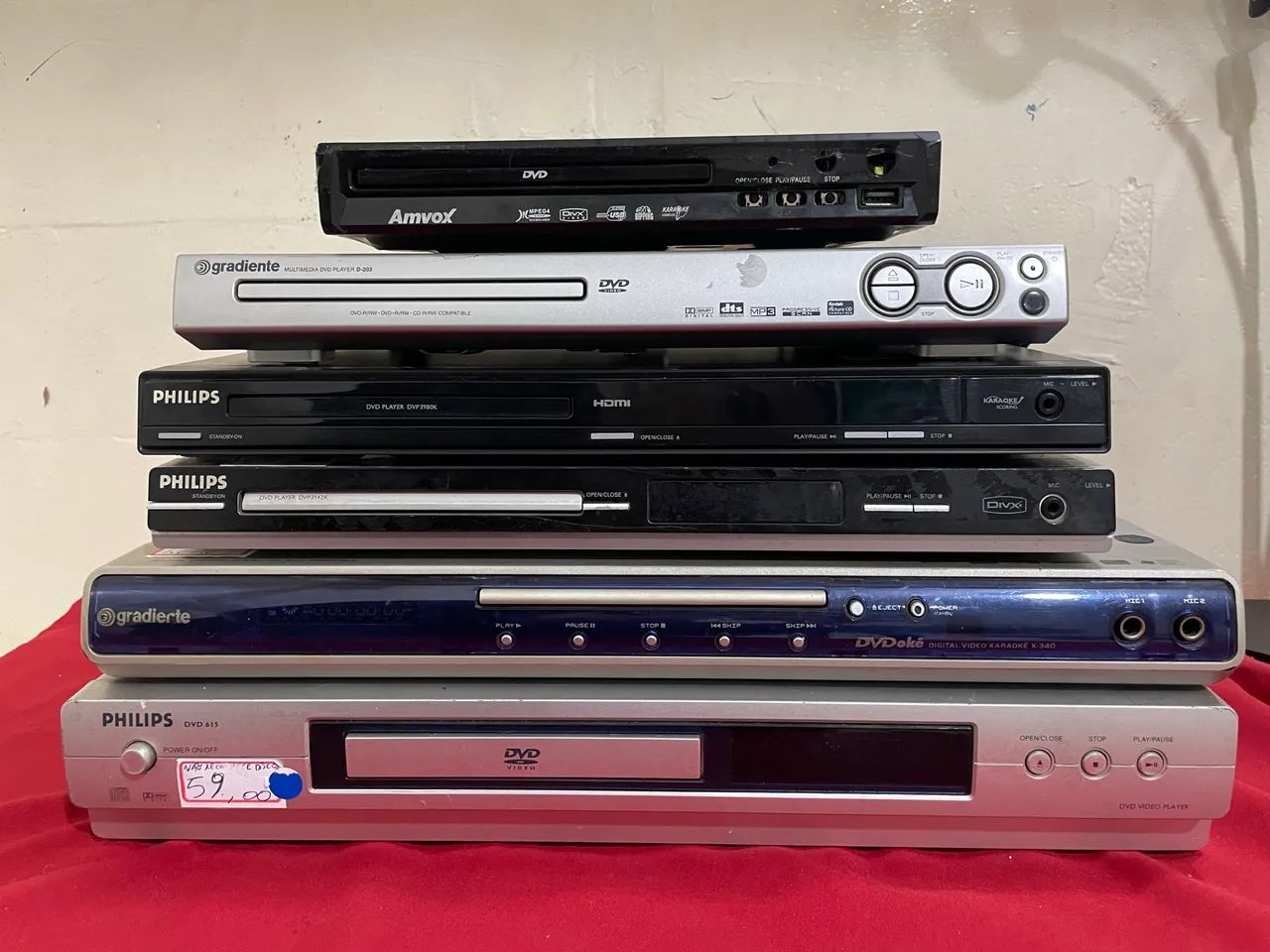 Lote DVD com deifeito