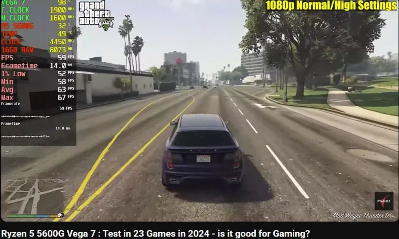 Processador Ryzen 5 5600G64312424177410123