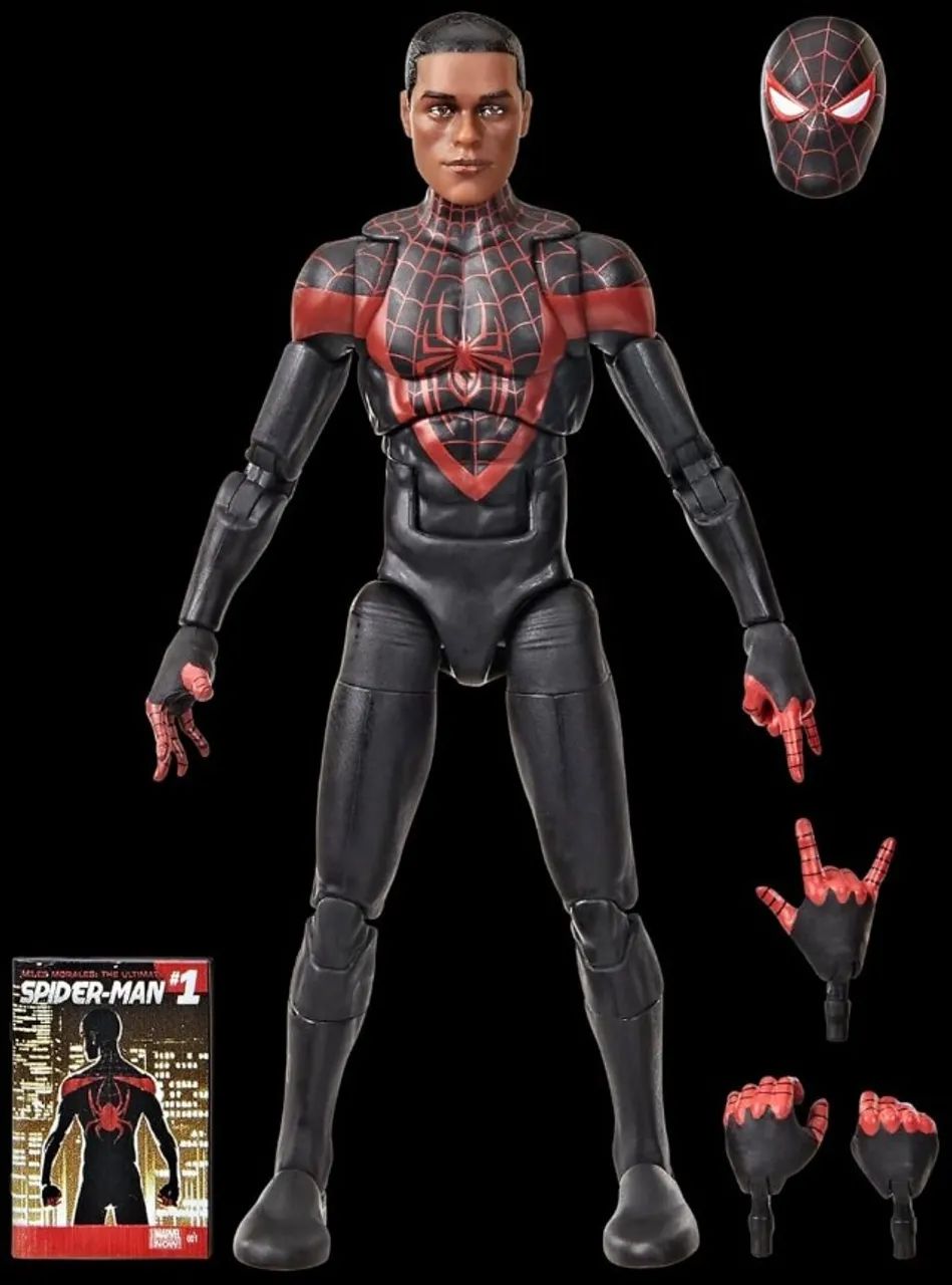 Miles Morales Spider-man Marvel Legends G1591 - Lacrado - Foto 2