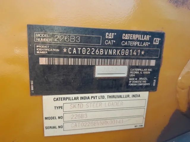 Minicarregadeira CAT 226 - Foto 6