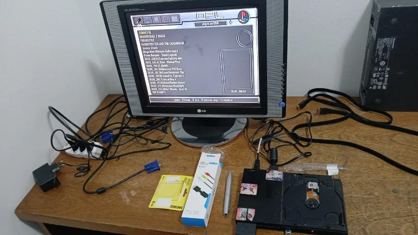 Playstation 2 sem tampa!!!!