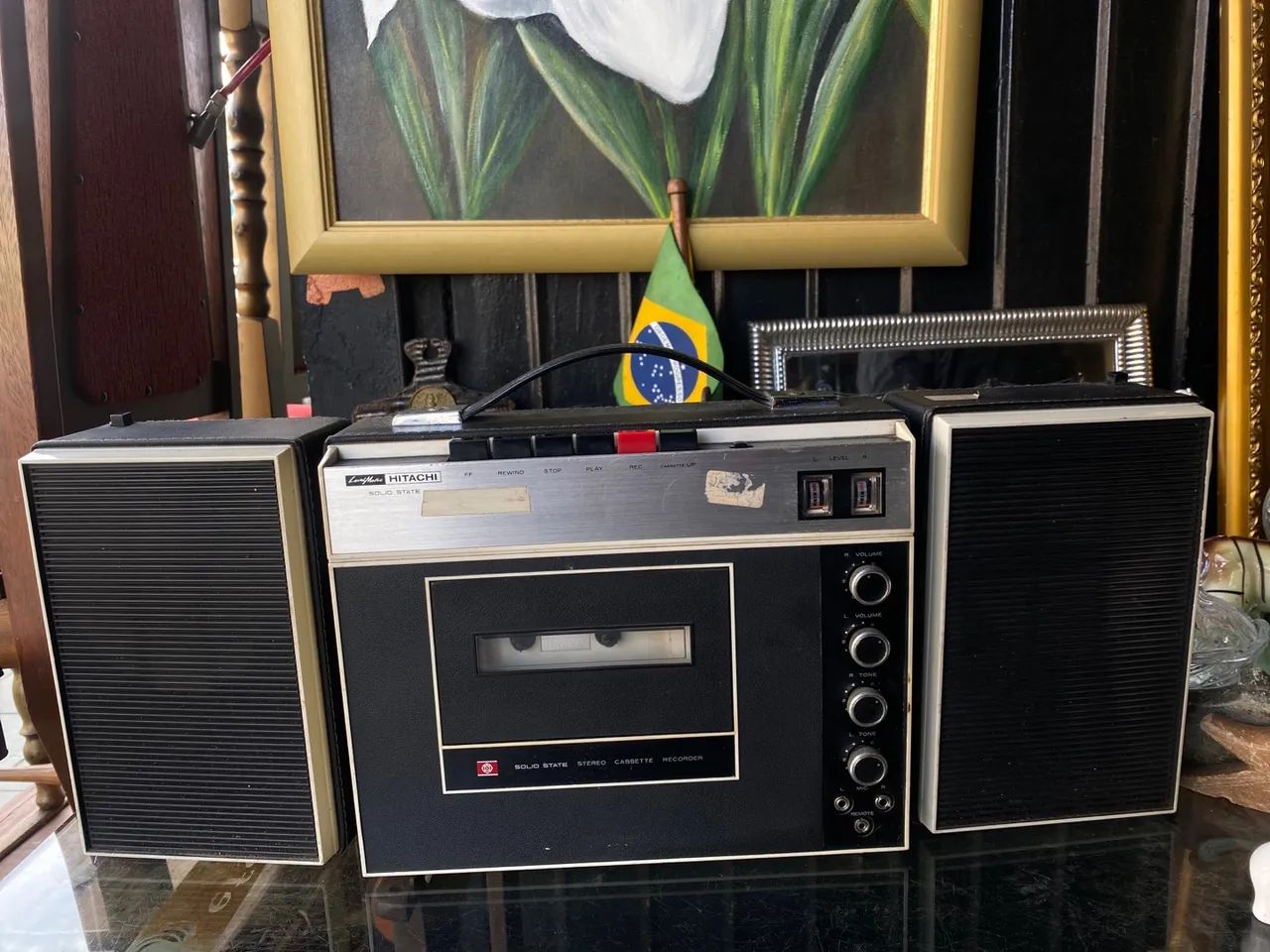 Antigo toca fitas - Hitachi Level Matic - Foto 3