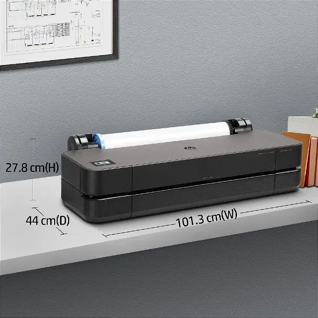 Impressora plotter 24" hp  T250 8AG32A, Colorida, Wi-fi, zero  - Foto 3