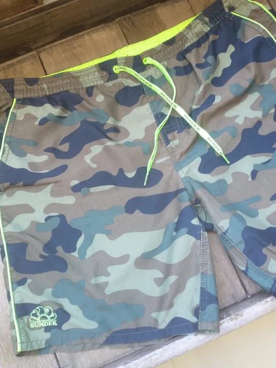 Short SUNDEK camuflado original / Bermuda XL - Foto 4