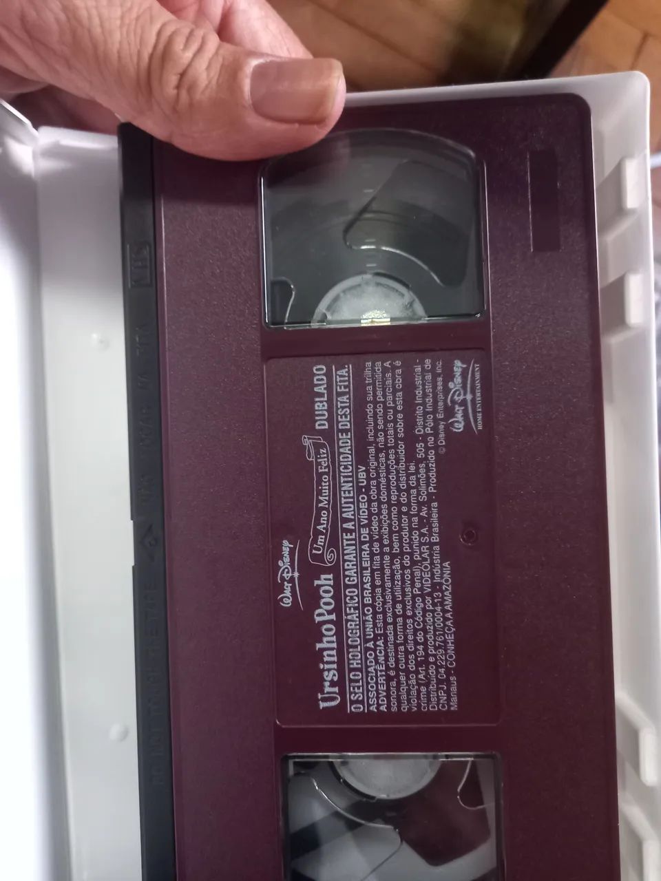 FITA VHS Ursinho Pooh - Um Ano Muito Feliz - Dublado - Foto 3