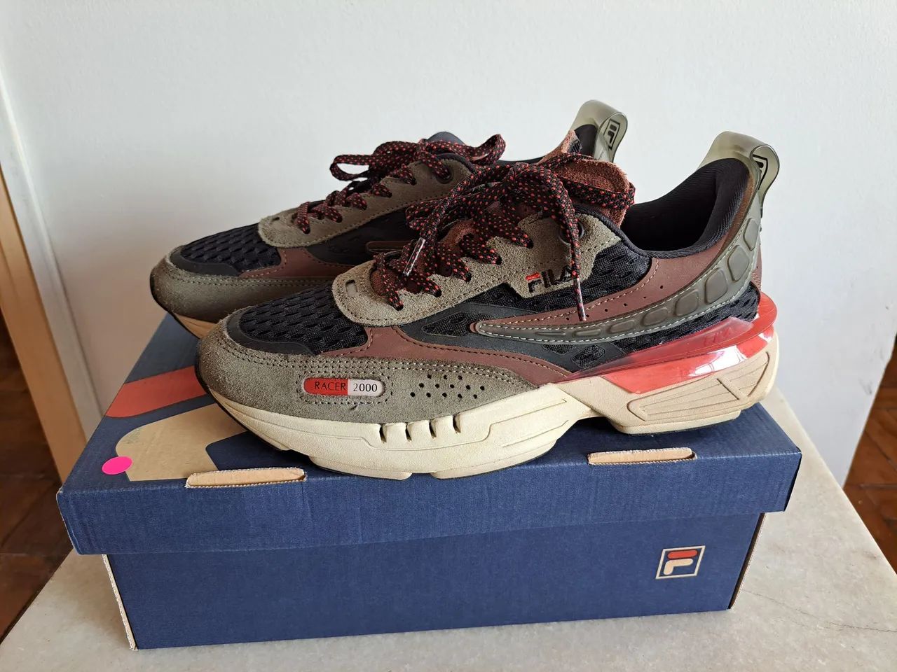 Tênis Original Fila Renno Racer 2000 Tam 37 Usado 3 Vezes