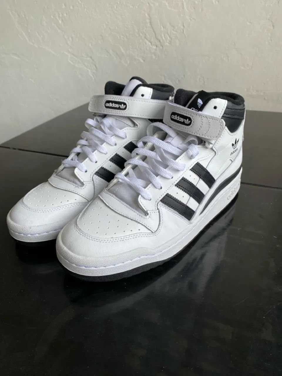 Tênis Adidas Forum Mid 43 Original Cano Alto Novo - Foto 3