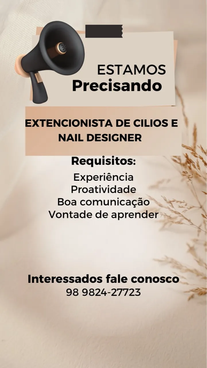 Trabalhe conosco 