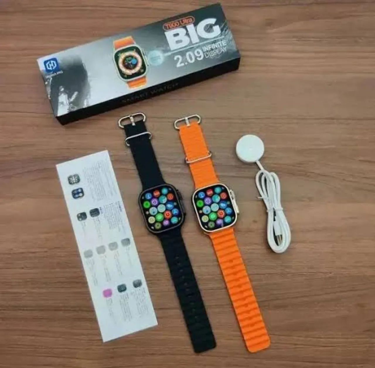 Smartwatch T900 Ultra com Tela Infinita 2.09 Entrega Grátis  - Foto 5