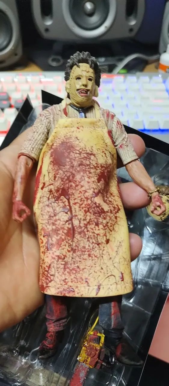 Neca Leatherface Ultimate Original Action Figure Terror - Foto 3