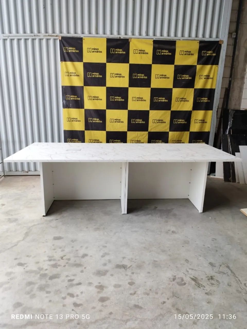Mesa reunião MDF 30mm Fabricamos sob encomenda  - Foto 2