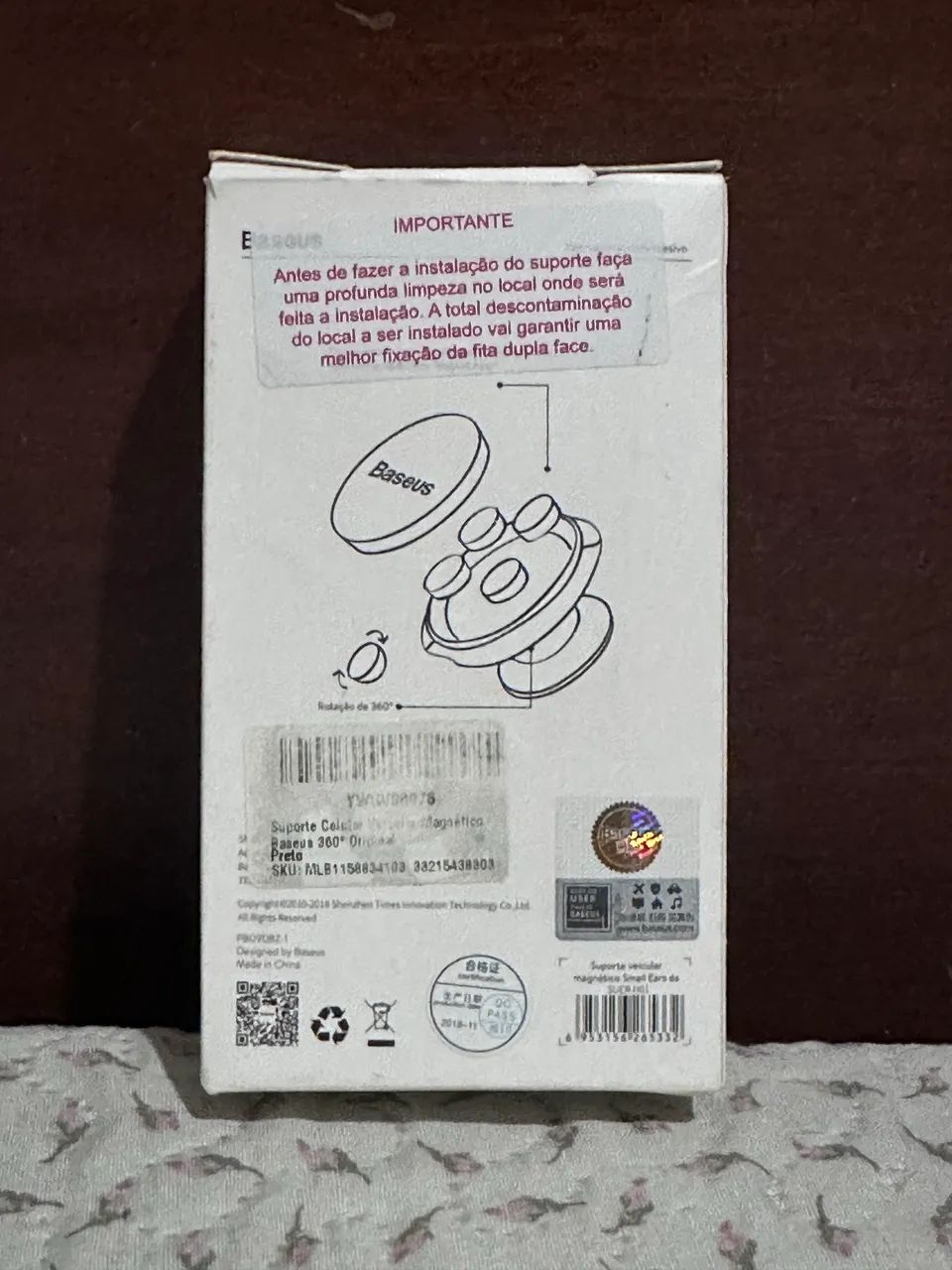 Botom para celular com imã - Foto 3