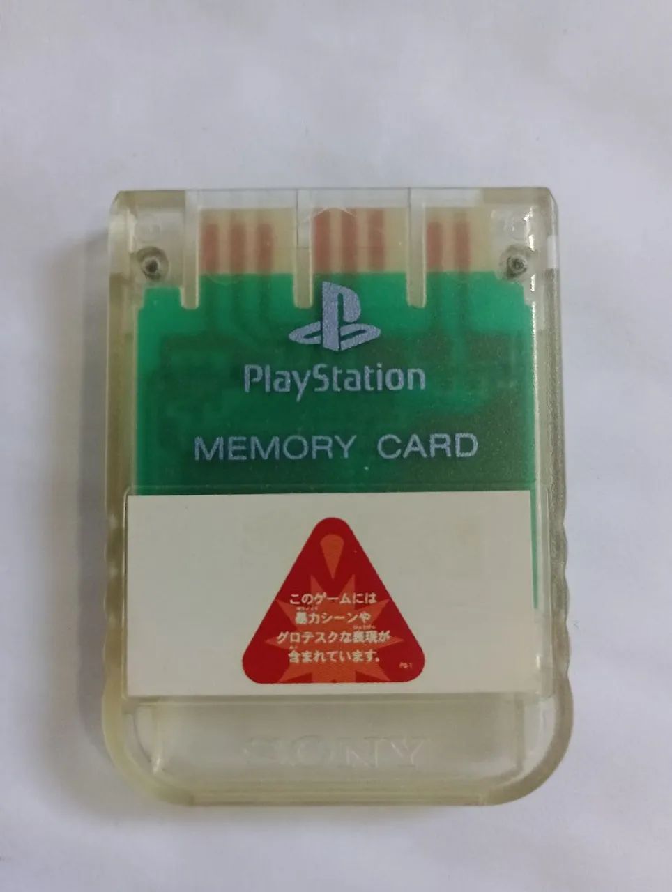 Memory Card Crystal Ps1 Original  - Foto 3