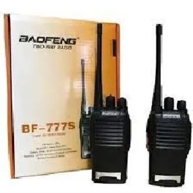Kit 2 Radio Ht Baofeng 777S Walk Talk Radio Comunicador, Novo.  - Foto 3