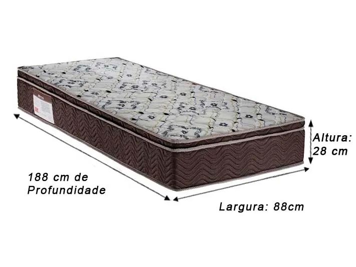 Colchão Solteiro Iso 150 Ortopillow Ortobom a86 - Foto 2