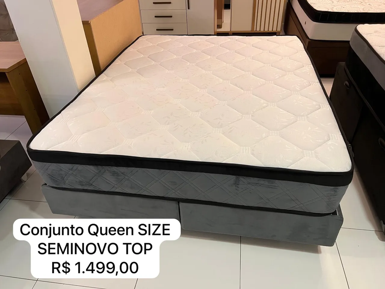 Cama Box Queen Size
