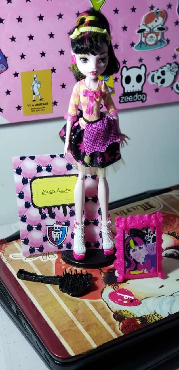 Monster High Draculaura - Aula de arte - Foto 2