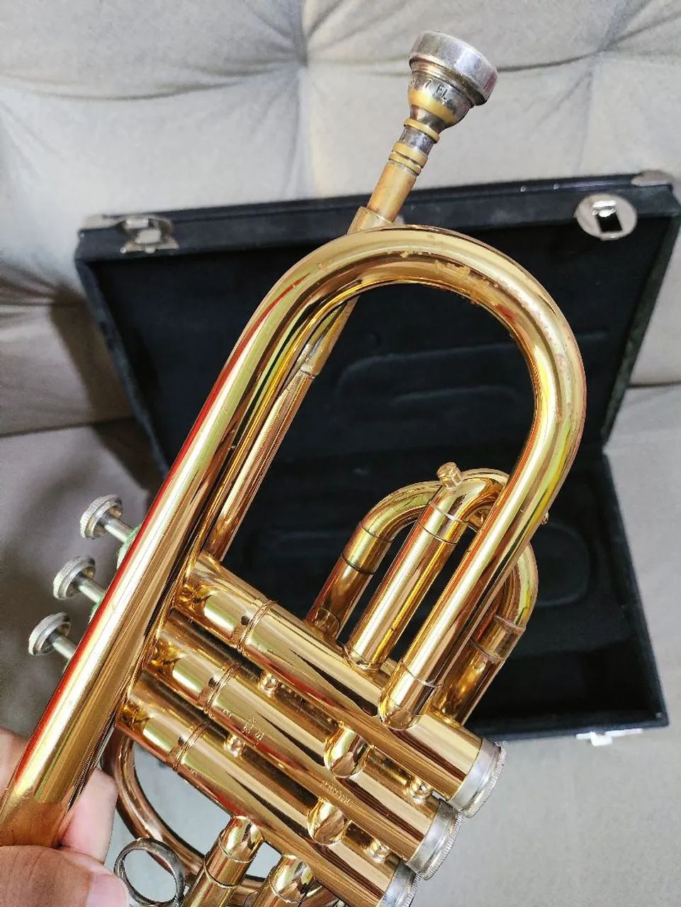 Trompete Cornet Holton USA  - Foto 2