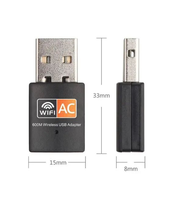 Adaptador Wifi Usb  Ac Dual Band 600 Mbps - Foto 6