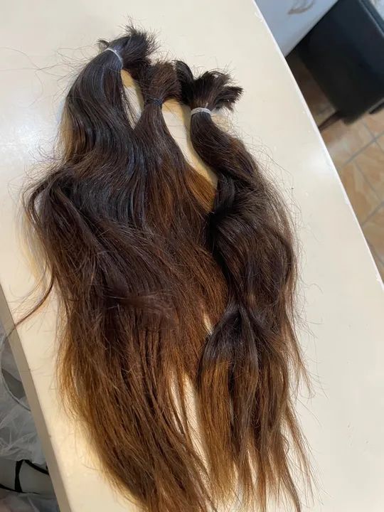 Cabelo humano 30cm 58gr - Foto 3