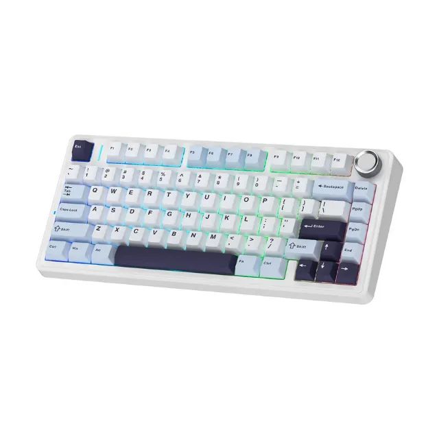 Teclado Mecânico F75 AULA sem fio (Novo lacrado)