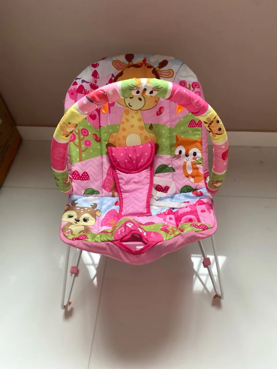 Cadeira de Descanso para Bebê com Estampas Divertidas