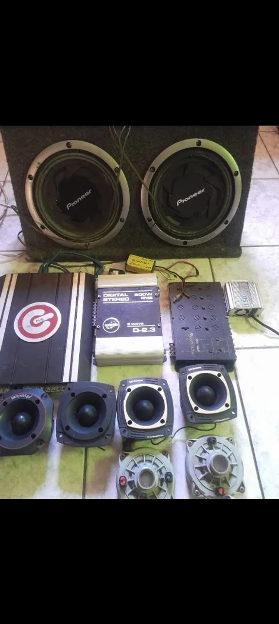 Som Auto Completo Pioneer - 600W RMS