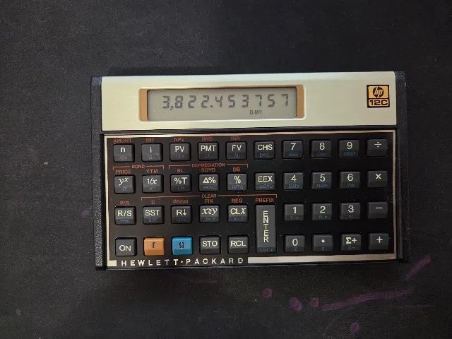 Calculadora Financeira HP 12C Original - Completa com Capa