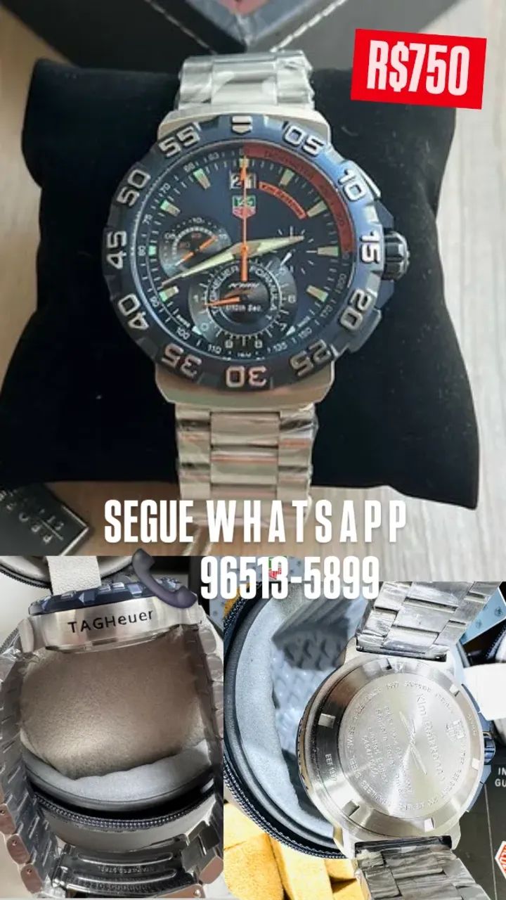 Relógio TAG HEUER KIMI RAIKKONEN - MULTIFUNCIONAL  - RARIDADE  - Foto 2