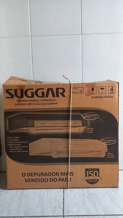 Coifa Suggar Venus 60 Turbo - 2 Velocidades - Foto 3