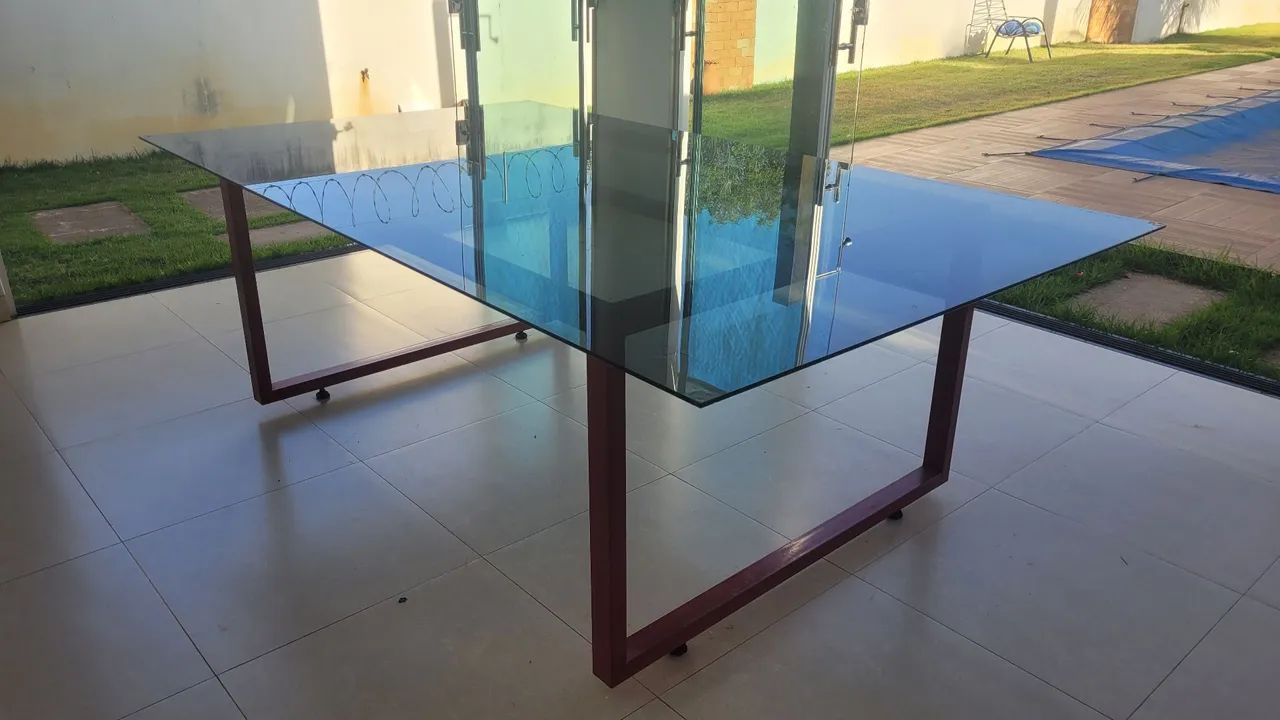 Mesa de vidro PROMOÇÃO 