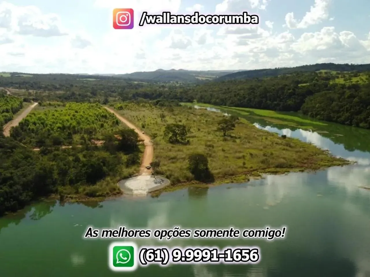 Lago Corumbá IV, Pare de sonhar e venha realizar, fácil fácil!