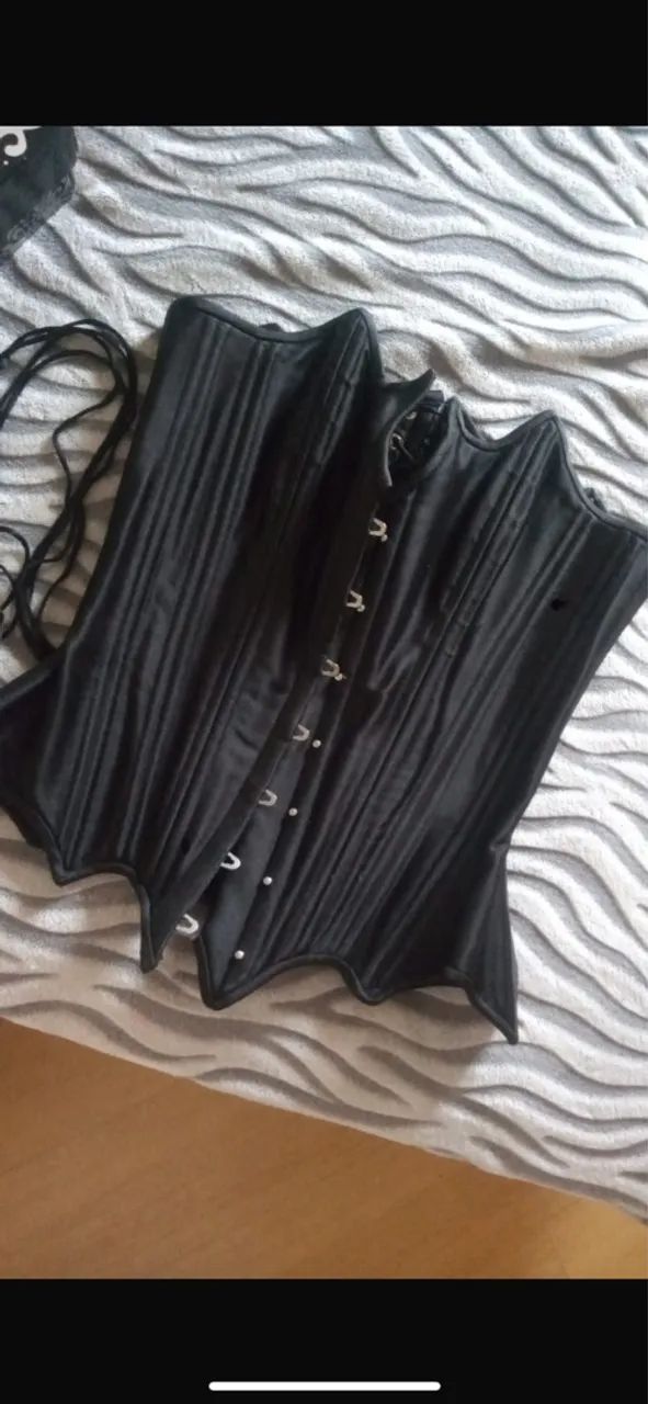 Corset Black Cat Corsets(leia descrição) - Foto 3
