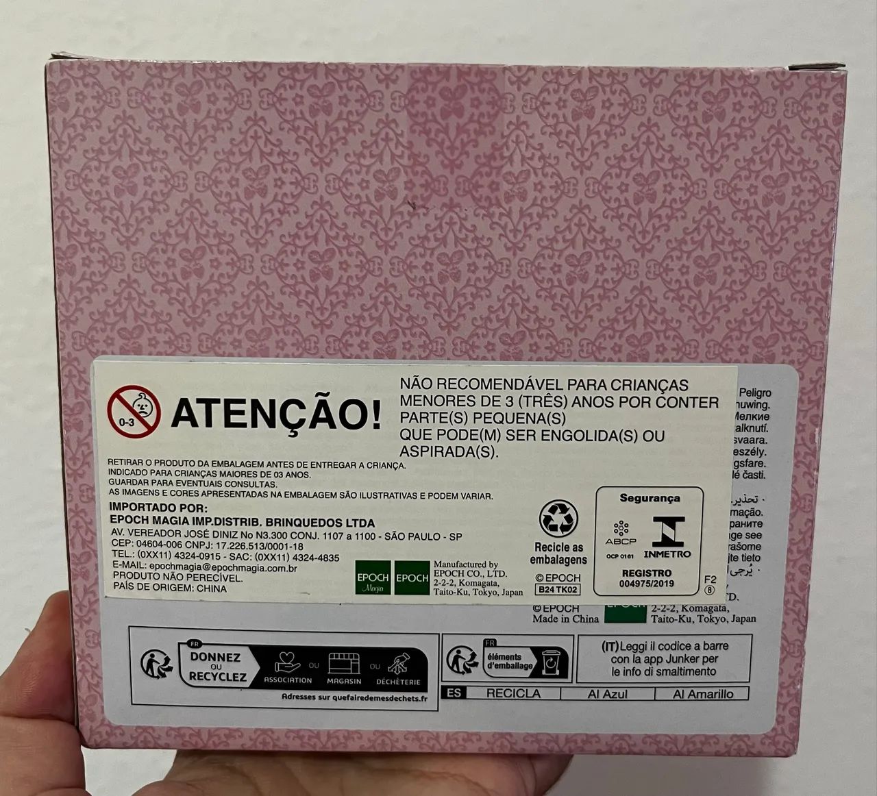 (Novo/Lacrado) Sylvanian Families Aniversário da Freya - Vestido Bolo de Morango - Foto 2