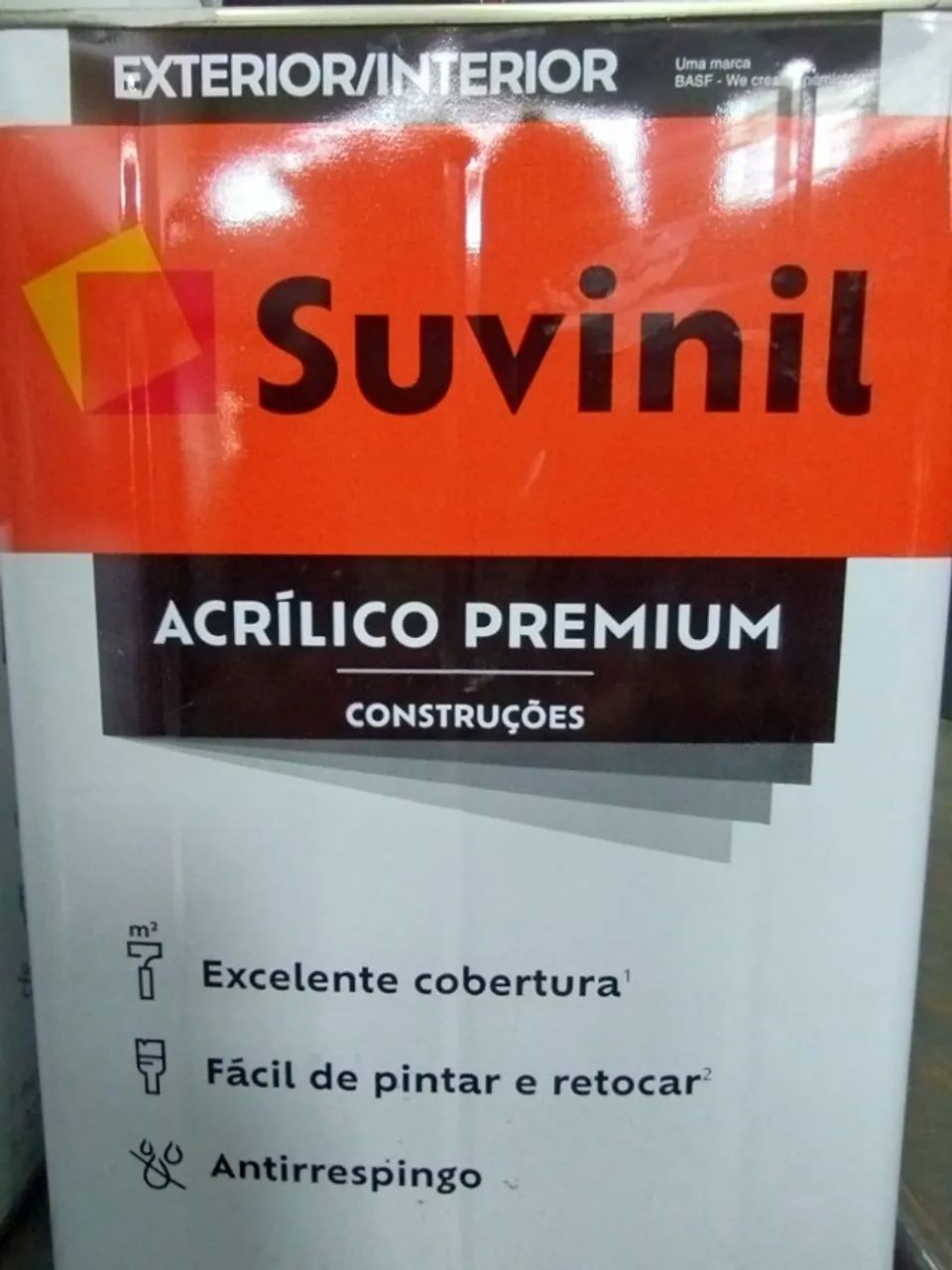 TINTA SUVINIL ACRÍLICO PREMIUM/FOSCO /16L - COR: 120E