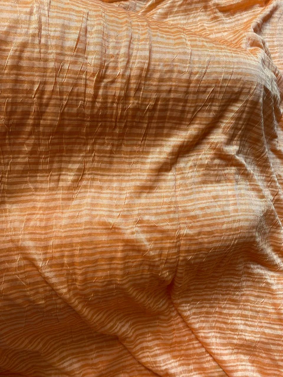 Lenço echarpe viscose laranja - Foto 3