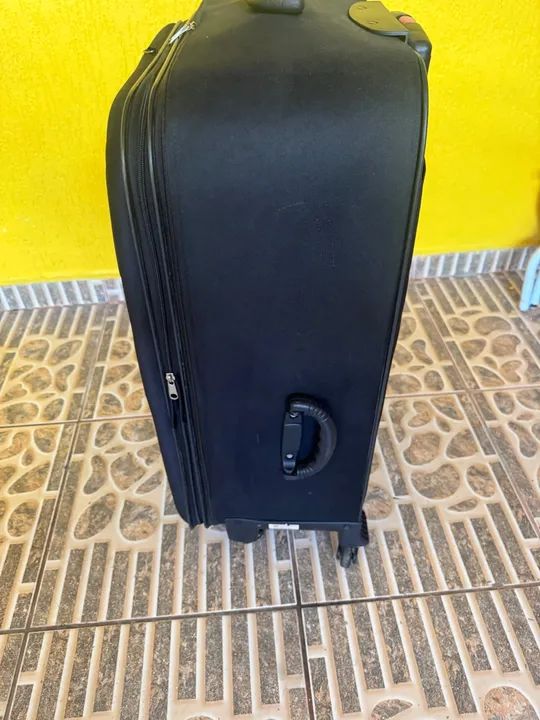 Mala de Viagem Preta 23 kg  - Foto 3