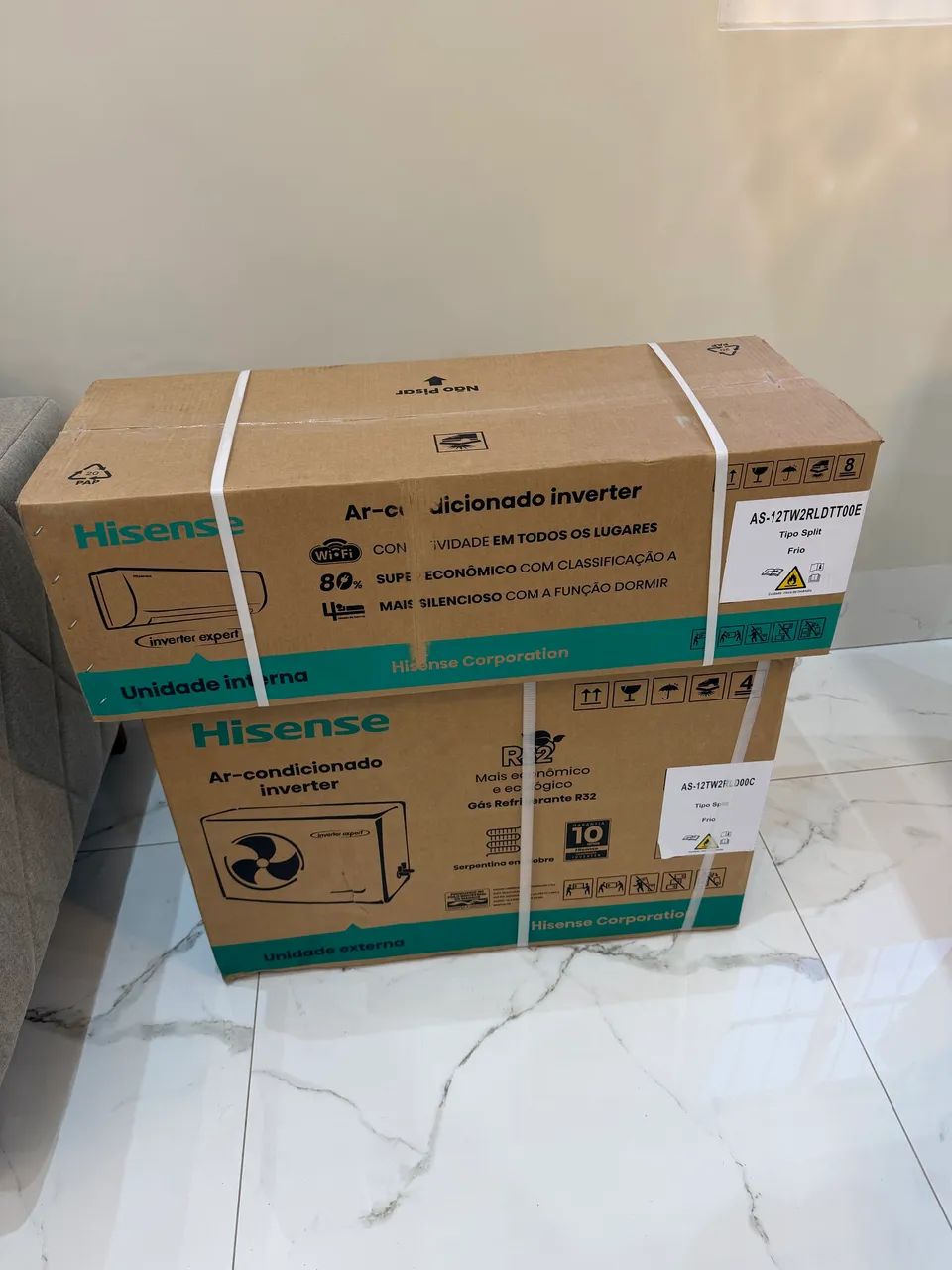 Ar Condicionado Split Inverter 12000 BTUs Hisense