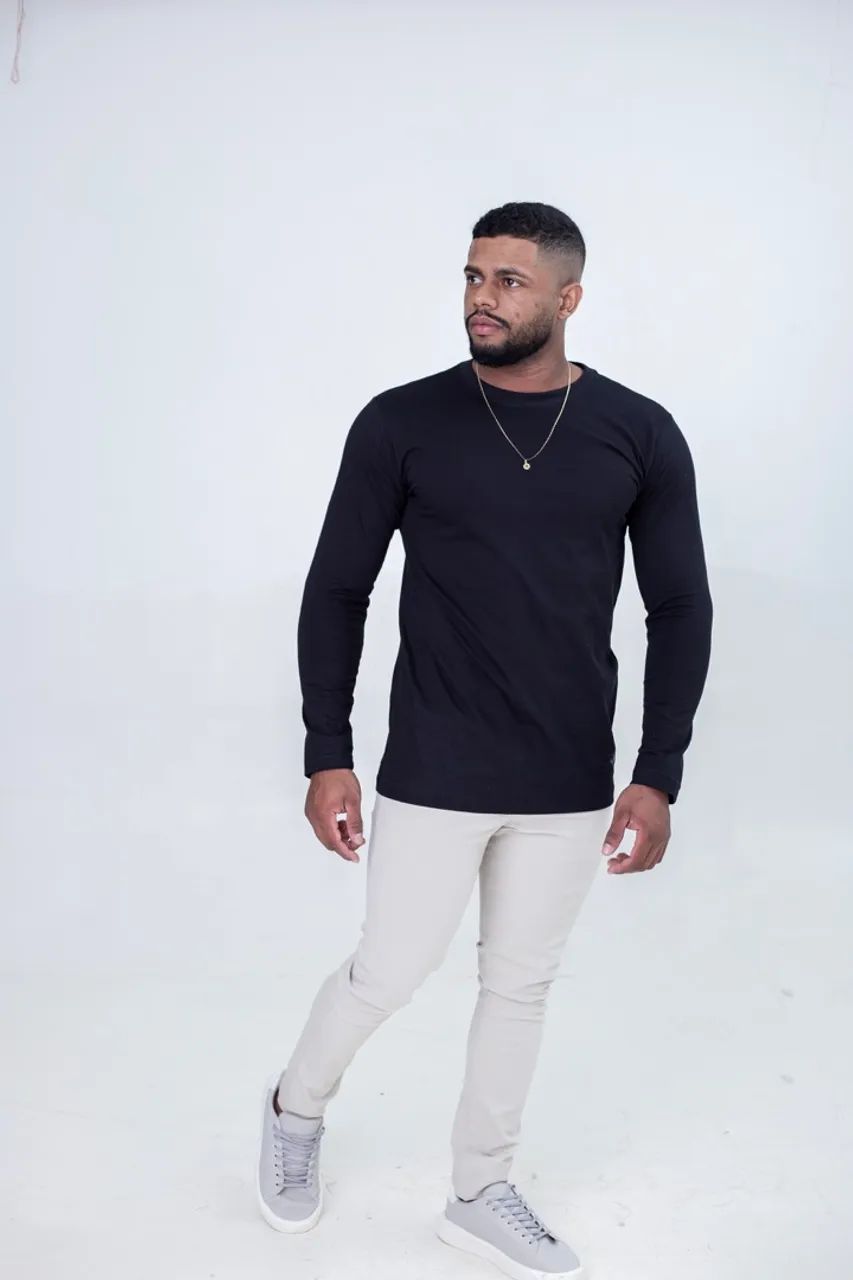 Camisa Manga Longa Masculina