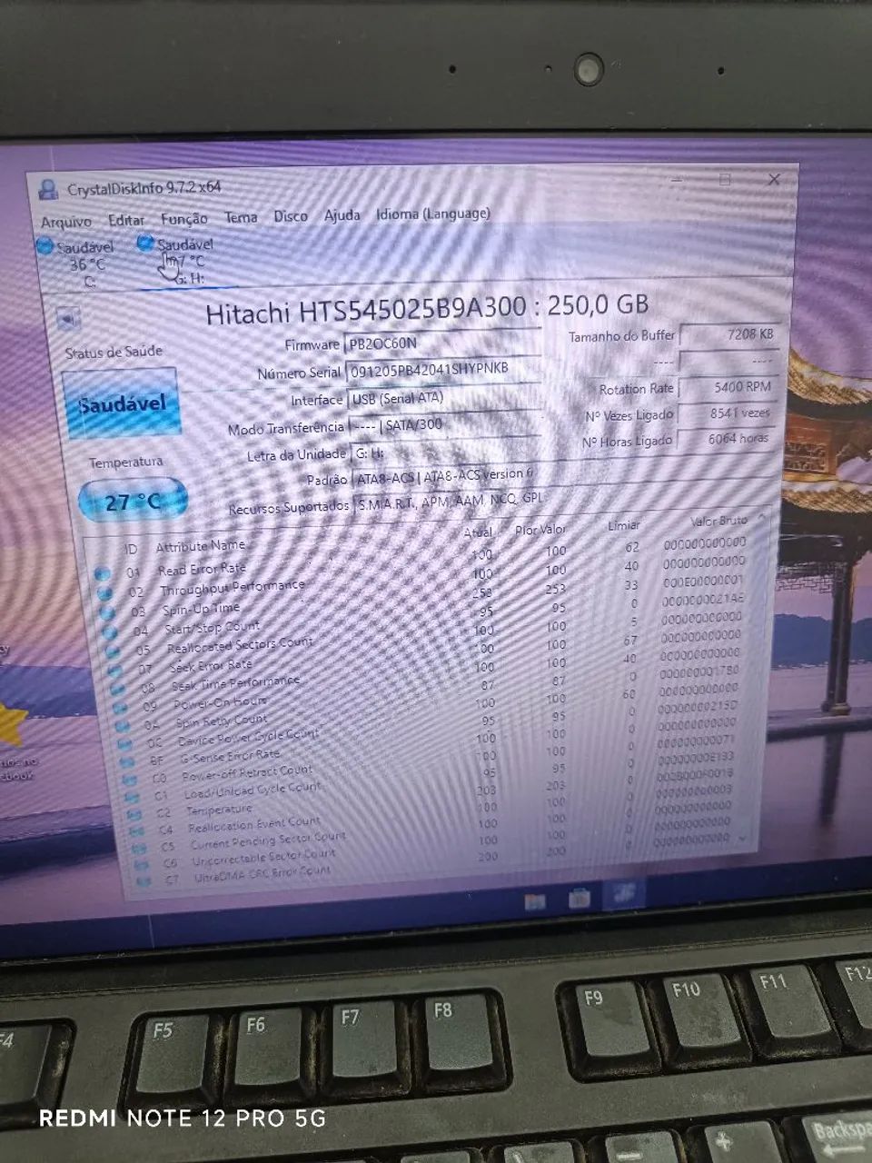 HD notebook  250 GB Hitachi  - Foto 2