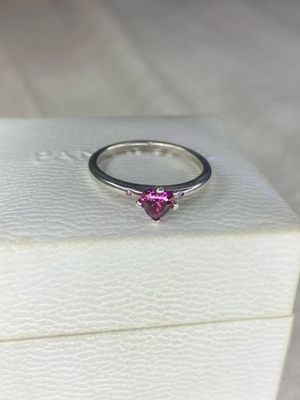 Anel Pandora Original - Prata - You & Me - Solitário - Foto 3